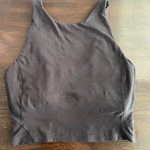 Lululemon high neck align tank with built in bra.